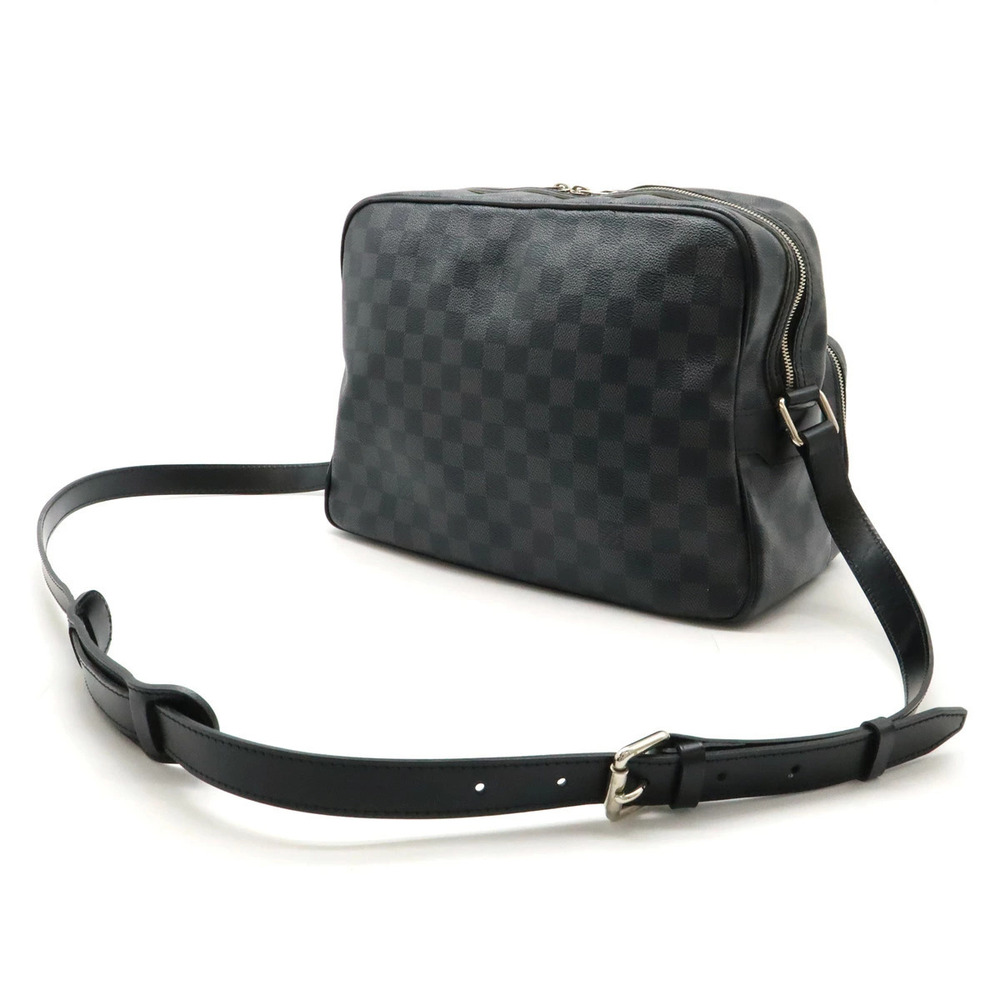 Louis Vuitton Damier Graphite Crossbody Black Messenger Io Black